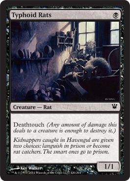 Innistrad 119/264 Typhoid Rats