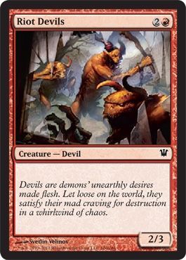 Innistrad 160/264 Riot Devils