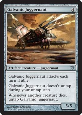 Innistrad 222/264 Galvanic Juggernaut