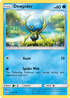 Forbidden Light 032/131 Dewpider