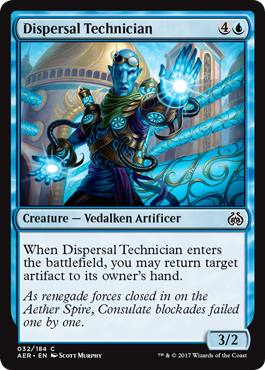 Aether Revolt 032/184 Dispersal Technician