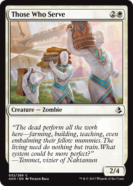 Amonkhet 032/269 Those Who Serve