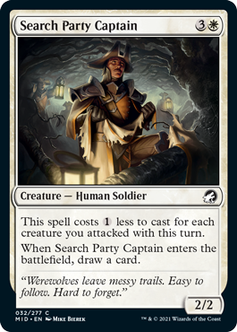 Innistrad: Midnight Hunt 032/277 Search Party Captain