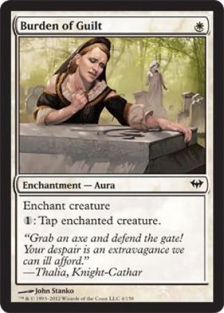 Dark Ascension 004/158 Burden of Guilt