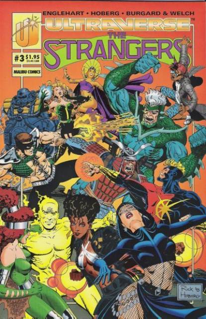 The Strangers #3 Malibu Comics (1993)