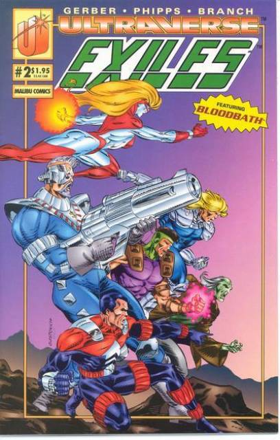 Exiles #2 Malibu Comics (1993)