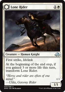 Eldritch Moon 033/205 Lone Rider/It That Rides as One