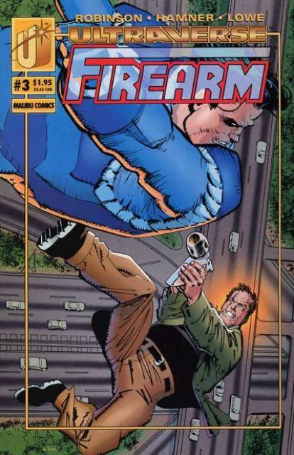 Firearm #3 Malibu Comics (1993)