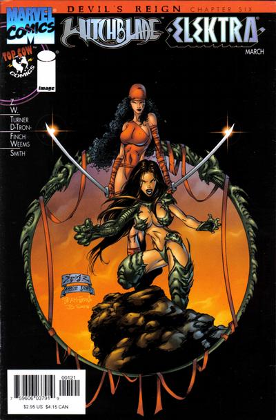 Devil's Reign #6 Witchblade Elektra (1997)