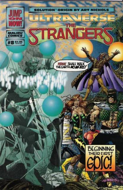 The Strangers #8 Malibu Comics (1993)