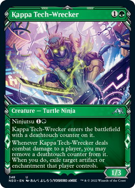 Kamigawa: Neon Dynasty 348 Kappa Tech-Wrecker (Ninja Frame)