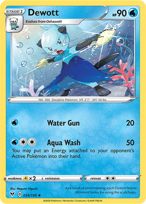 Vivid Voltage 034/185 Dewott