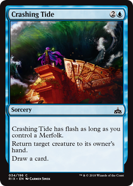 Rivals of Ixalan 034/196 Crashing Tide