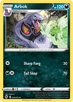 Champion's Path 034/073 Arbok