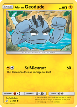 Team Up 034/181 Alolan Geodude