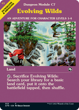 Adventures in the Forgotten Realms 353 Evolving Wilds (Module Art)