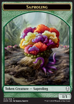 Saproling 013/016 Dominaria Token