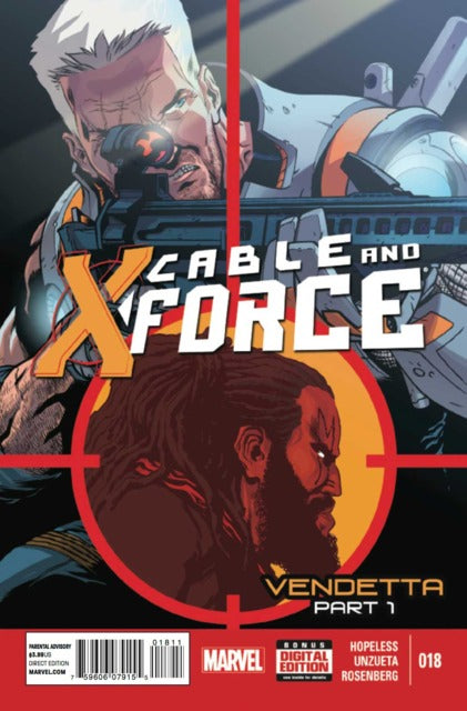 Cable & X-force #018 Marvel Comics (2013)