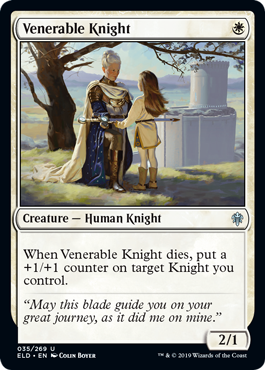 Throne of Eldraine 035/269 Venerable Knight