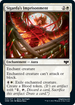 Innistrad: Crimson Vow 035/277 Sigarda's Imprisonment