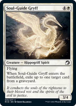 Innistrad: Midnight Hunt 035/277 Soul-Guide Gryff