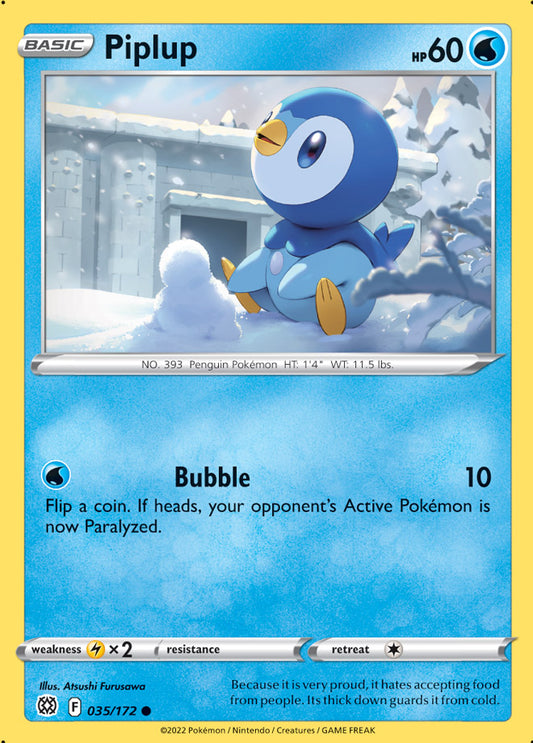 Brilliant Stars 035/172 Piplup