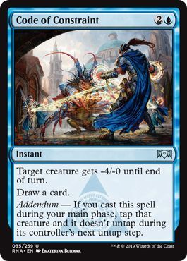 Ravnica Allegiance 035/259 Code of Constraint