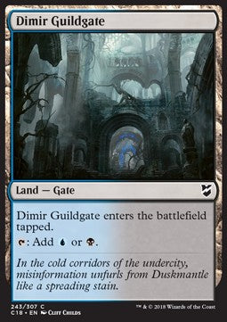 Commander 2018 243/307 Dimir Guildgate