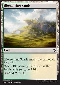 Commander 2018 237/307 Blossoming Sands