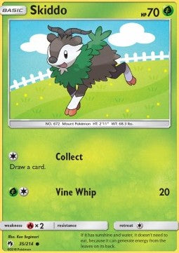 Lost Thunder 035/214 Skiddo (Reverse Holo)