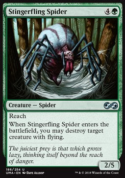 Ultimate Masters 186/254 Stingerfling Spider