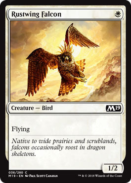 Core Set 2019 036/280 Rustwing Falcon