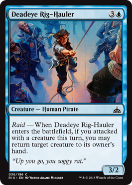 Rivals of Ixalan 036/196 Deadeye Rig-Hauler