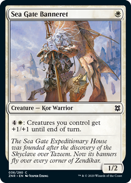 Zendikar Rising 036/280 Sea Gate Banneret