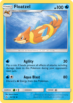 Ultra Prism 036/156 Floatzel