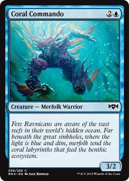 Ravnica Allegiance 036/259 Coral Commando