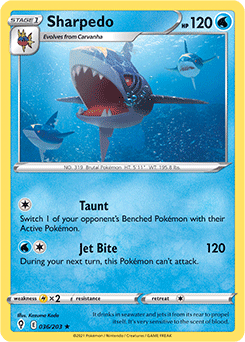 Evolving Skies 036/203 Sharpedo