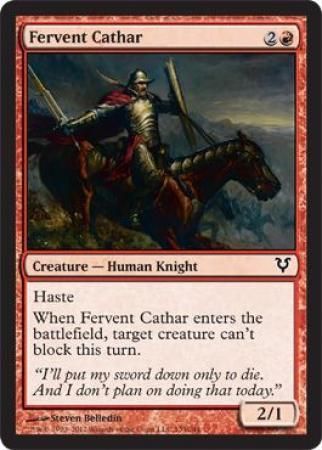 Avacyn Restored 135/244 Fervent Cathar