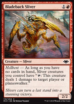 Modern Horizons 119/254 Bladeback Sliver