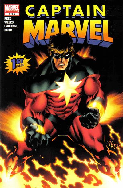 Captain Marvel #1 Marvel comics (2008)