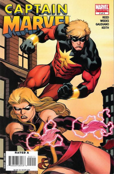 Captain Marvel #2 Marvel comics (2008)