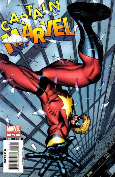 Captain Marvel #3 Marvel comics (2008)