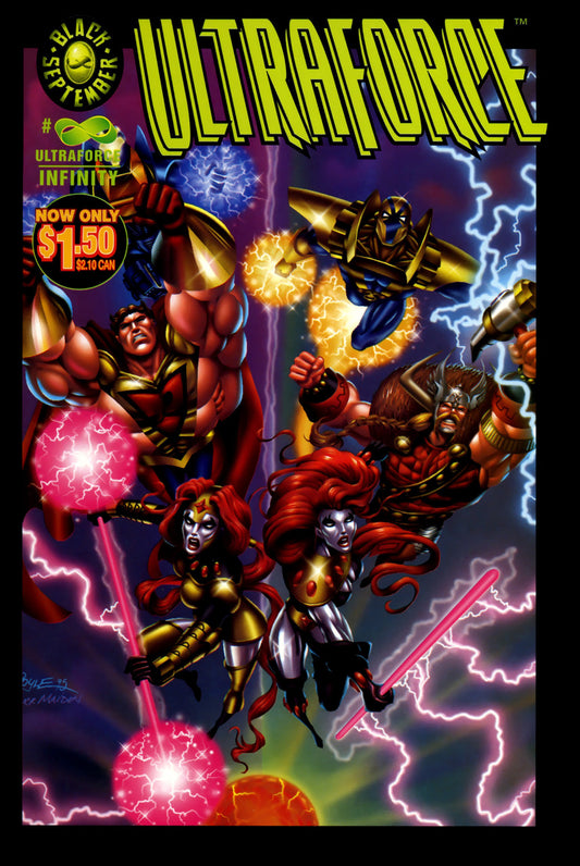 Ultraforce #INFINITY Malibu Comics (1996)