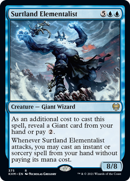 Kaldheim 375 Surtland Elementalist (Theme Booster Card)