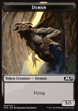 Demon 005/012 Core Set 2020 Token