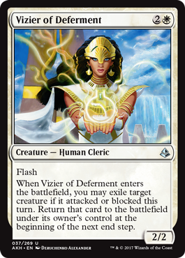 Amonkhet 037/269 Vizier of Deferment