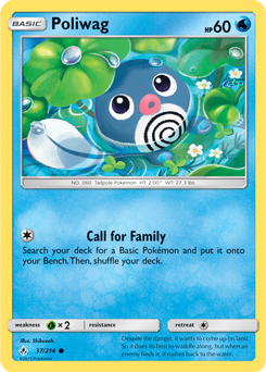 Unbroken Bonds 037/214 Poliwag