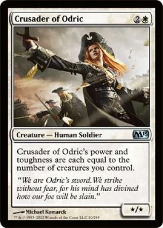 Magic 2013 010/249 Crusader of Odric