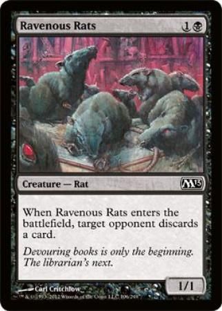 Magic 2013 106/249 Ravenous Rats