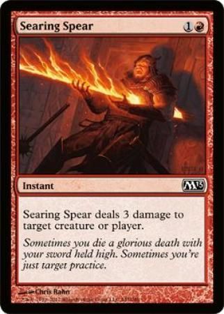 Magic 2013 147/249 Searing Spear